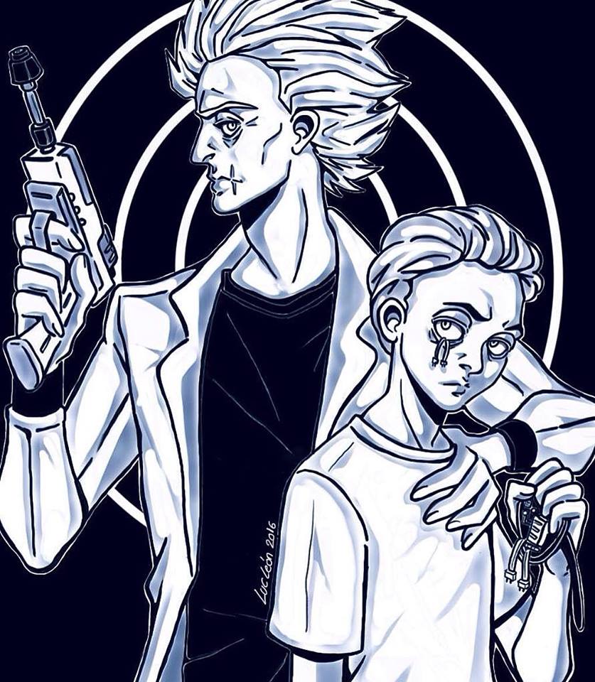 Evil Rick and Evil Morty