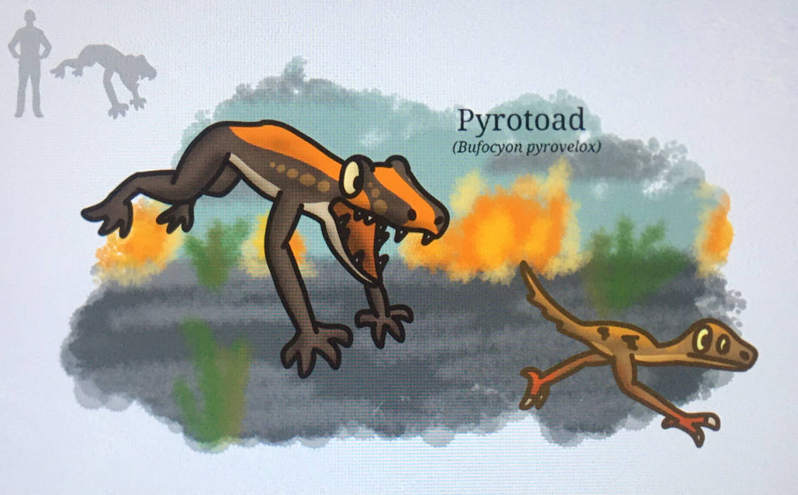 The Pyrotoad by Jaime-Spec on DeviantArt