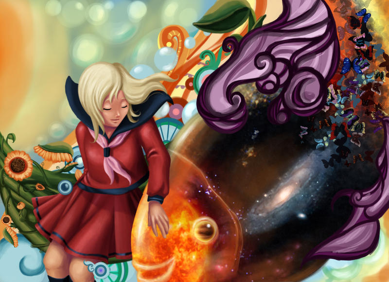 Visit from The Galaxy Fish by MTerrenal on DeviantArt