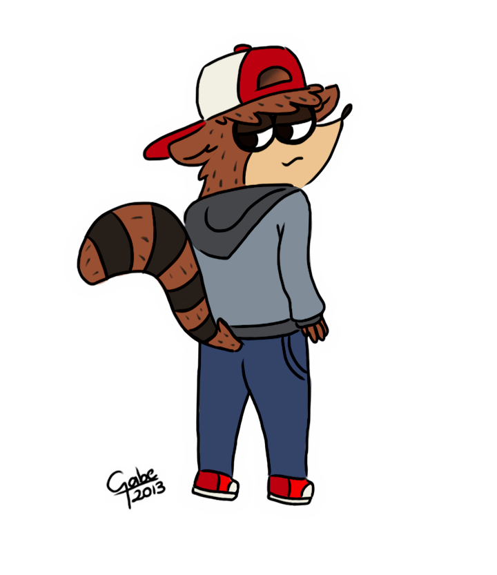 Rigby by mytigertail on DeviantArt