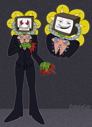 Flowey + Undertale by monstertxt on DeviantArt