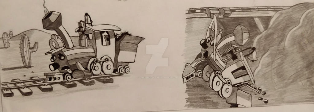 Casey Jr Draw Casey Jr. Adventure Sketches pt.1 by GameGeeksDeviant on DeviantArt