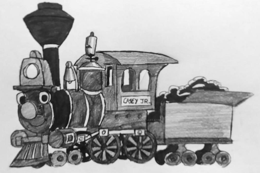 Casey Jr Draw Casey Jr (2019 Dumbo) by GameGeeksDeviant on DeviantArt