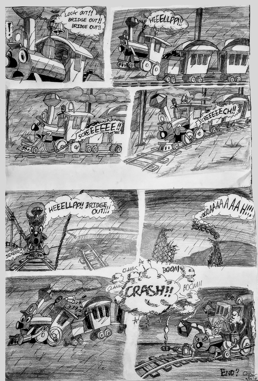 Casey Jr Rise Comic Casey Jr (Reluctant Dragon) Final Part by GameGeeksDeviant on DeviantArt