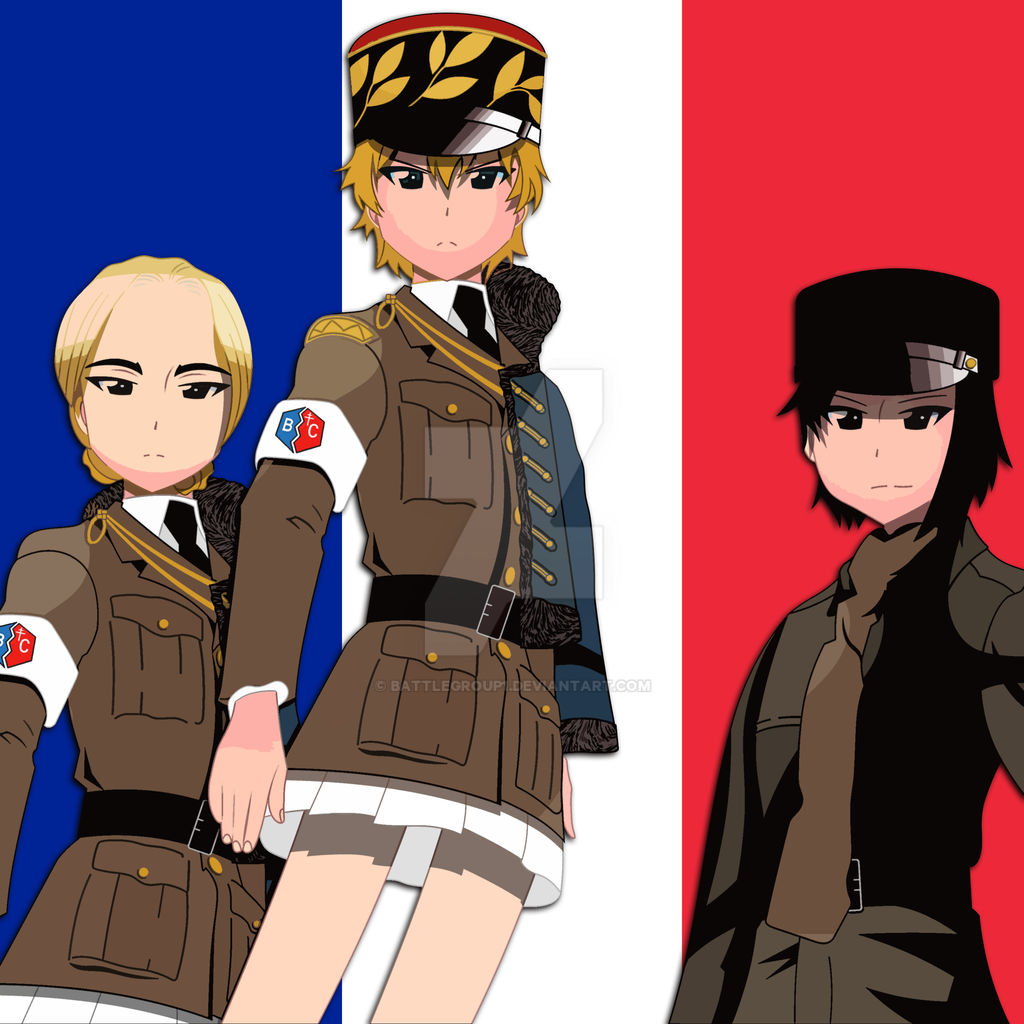 GIRLS und Panzer BC Freedom High School Colour by Battlegroup1 on ...