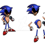 Sonic.EXE Idle Sprite Sheet