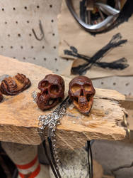 Skull pendants 