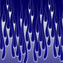 blue blue flames flames