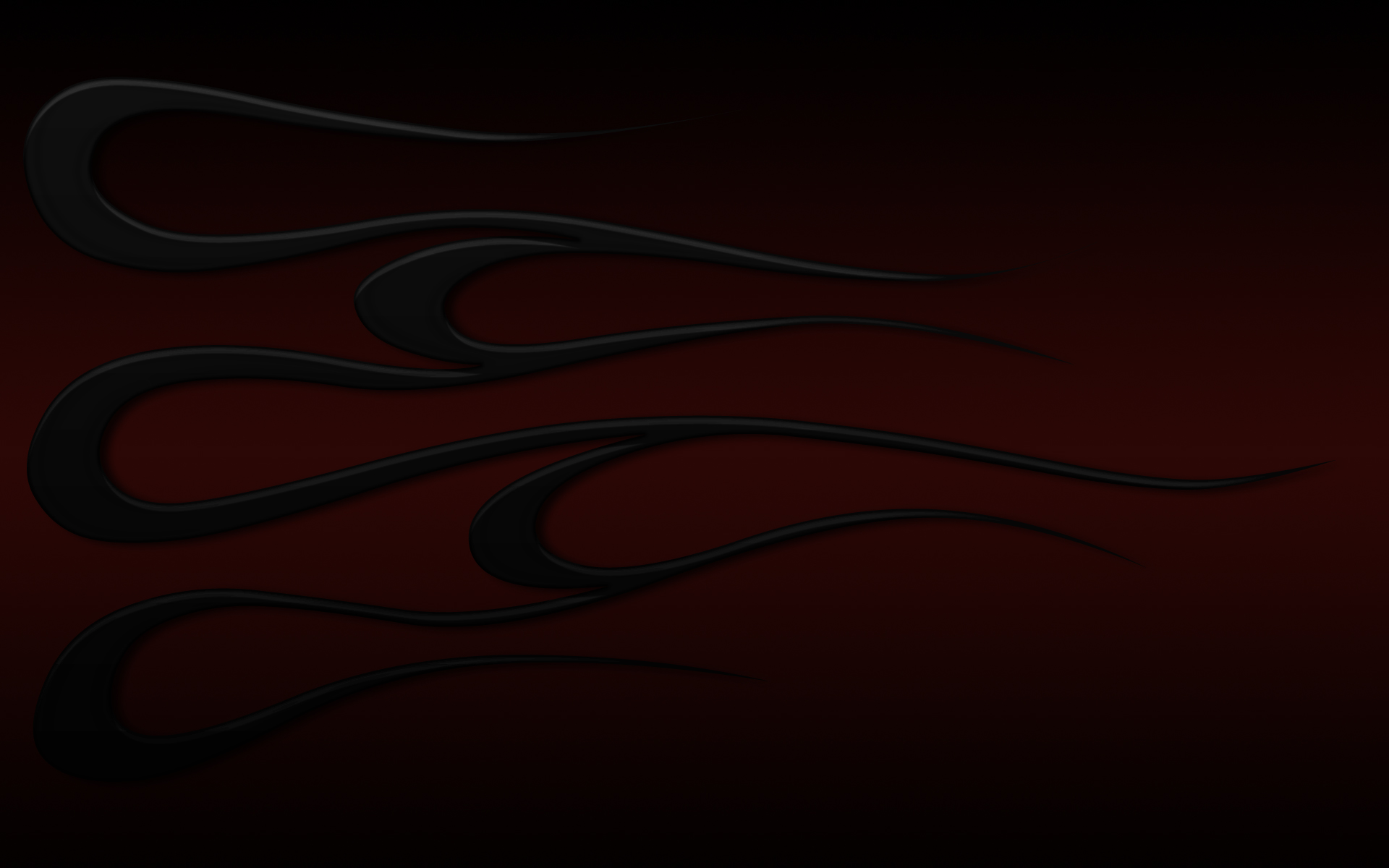 Black Flames Widescreen