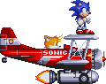 Tails flying the tornado