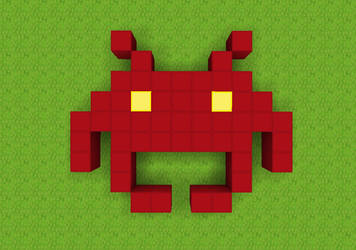 Mine-Invaders: Red Invader