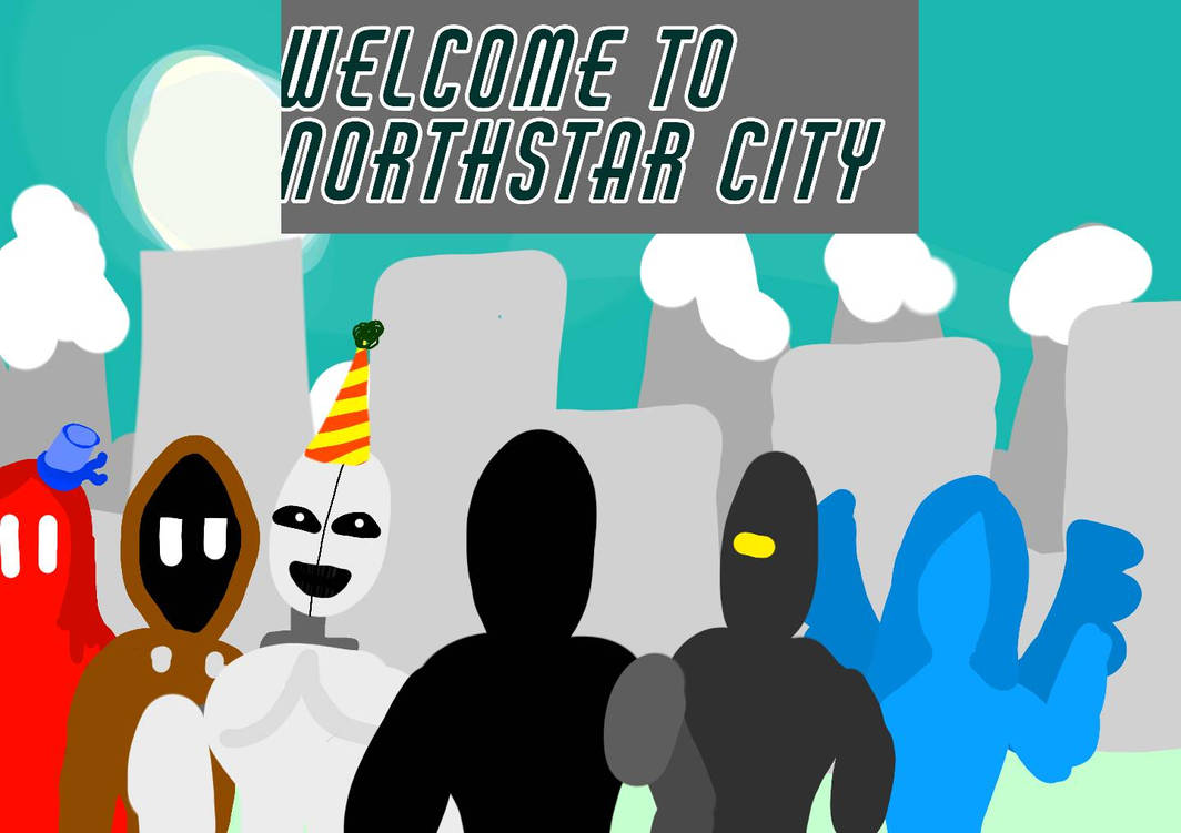 Northstar City postcard/main photo by NotAPhycologist on DeviantArt