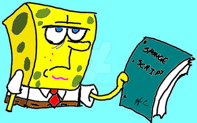 Spongebob-Script Trouble by spongefox on DeviantArt