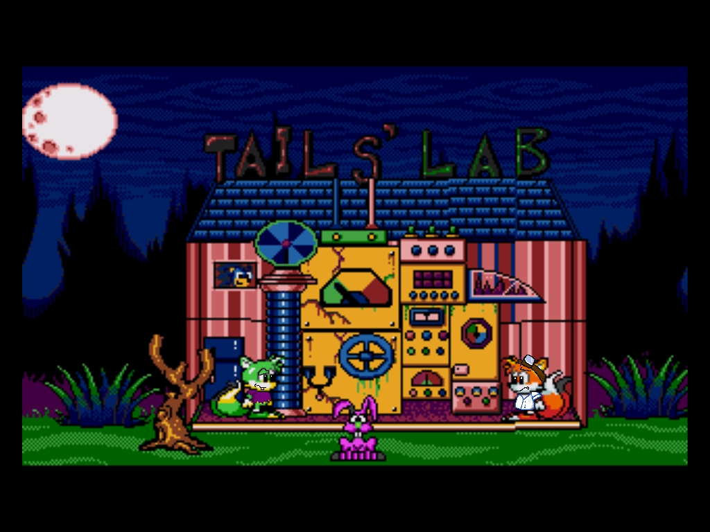 Tails' Lab by spongefox on DeviantArt