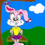 Quickie_Babs Bunny on a Swing