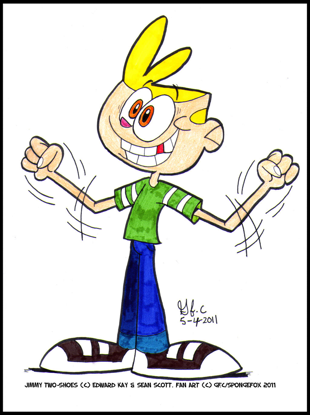 Jimmy Humanized Exteremely Happy Jimmy by spongefox on DeviantArt