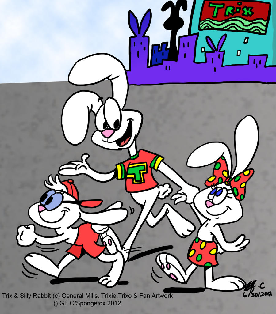 Trix Rabbit-Quality Time-COLOR by spongefox on DeviantArt