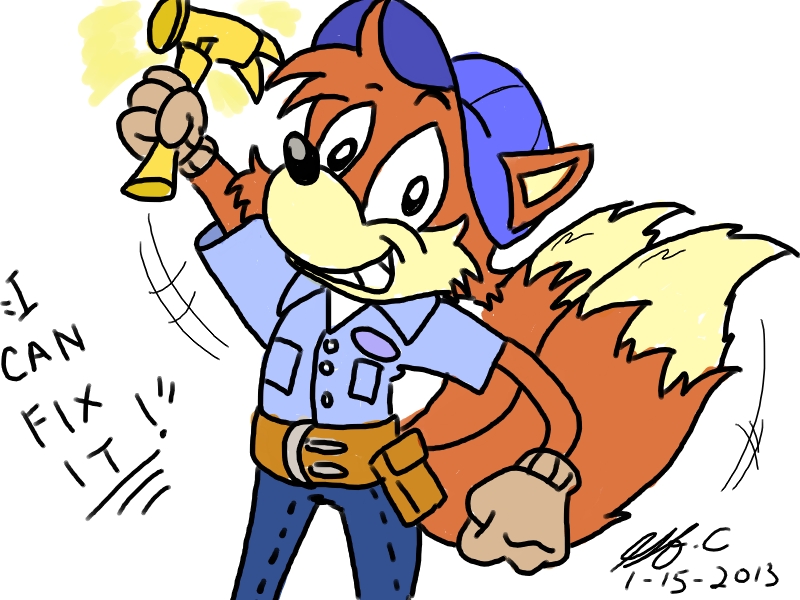 Super Tails! by RonnieFoxxe on Sketchers United