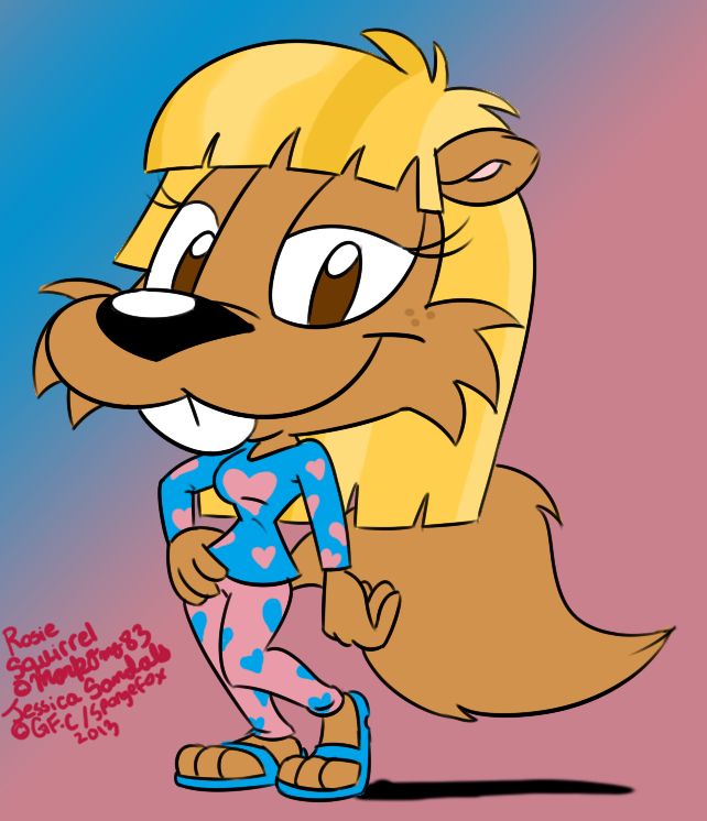 Rosie Squirrel as Jessica Sandals