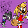 ROSIE as Amy-And Power Squirrel Anvil lifter