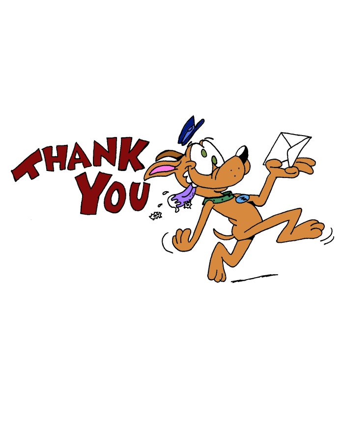 Thank you Message - OLD ART 2010