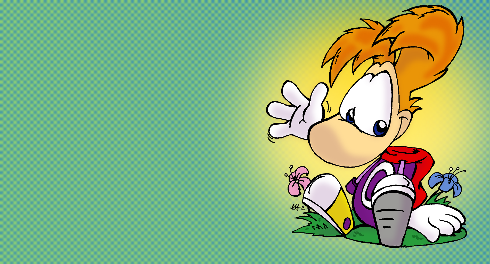 Rayman-cutie kid