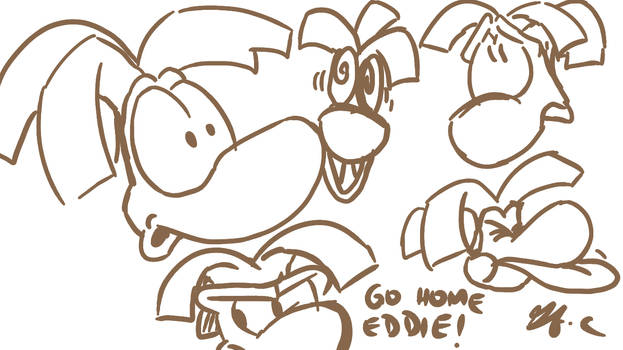 Rayman expressions- funny faces