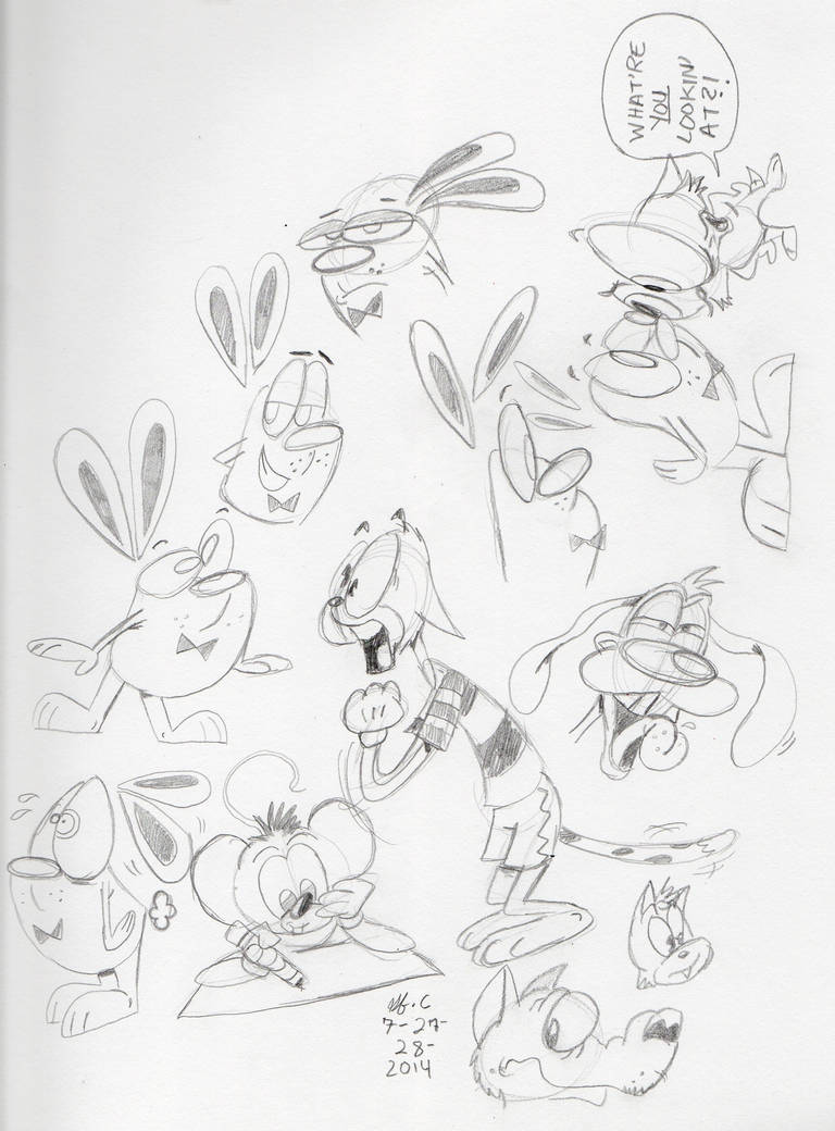 Doodle Rama Doo 7-27-28-2014 by spongefox on DeviantArt