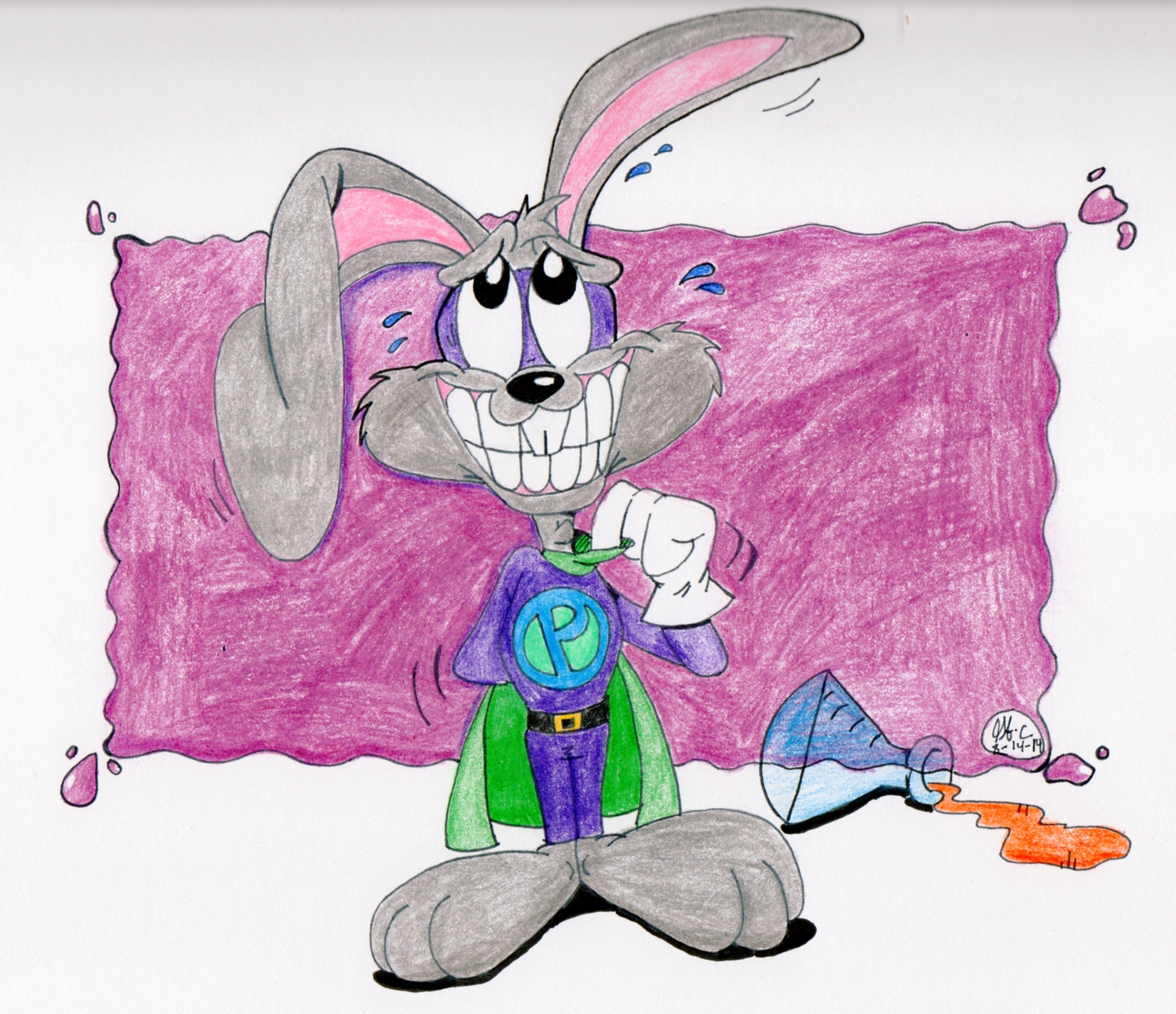 Power---Bunny by spongefox on DeviantArt