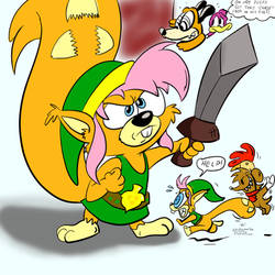 Link the Squirrel-Funny Furball