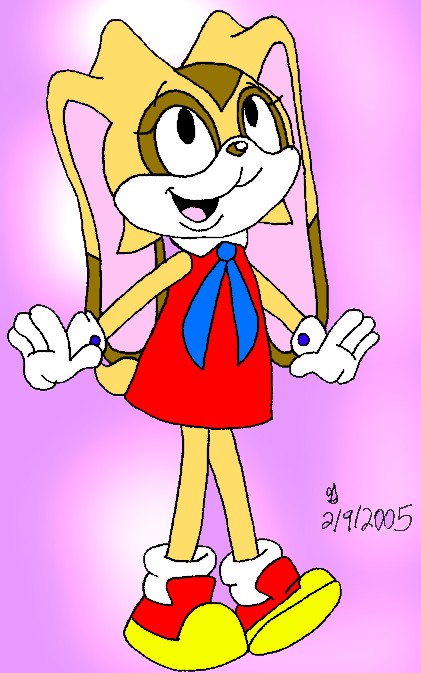 cream the rabbit by spongefox on DeviantArt