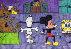 2002-OLD-Cartoon Dance Party