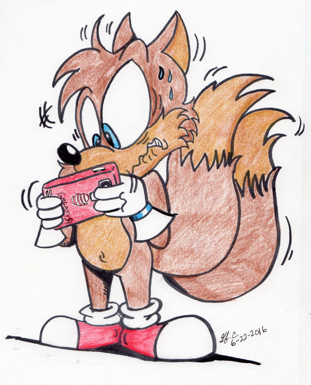 Tails Android Tails' Androidiaster by spongefox on DeviantArt