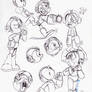 The Many Moods of MegaMan