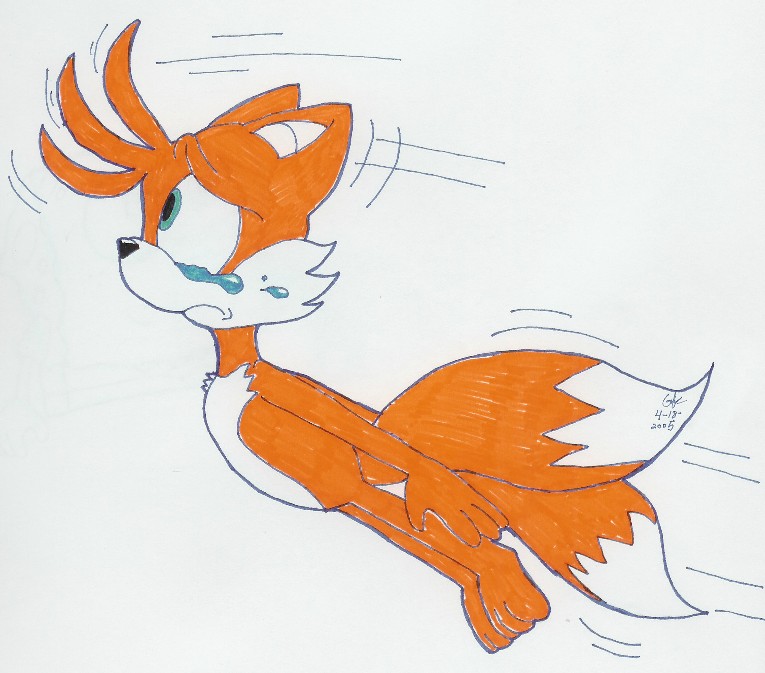 Deviantart Tails Sad Sad tails flying by spongefox on DeviantArt