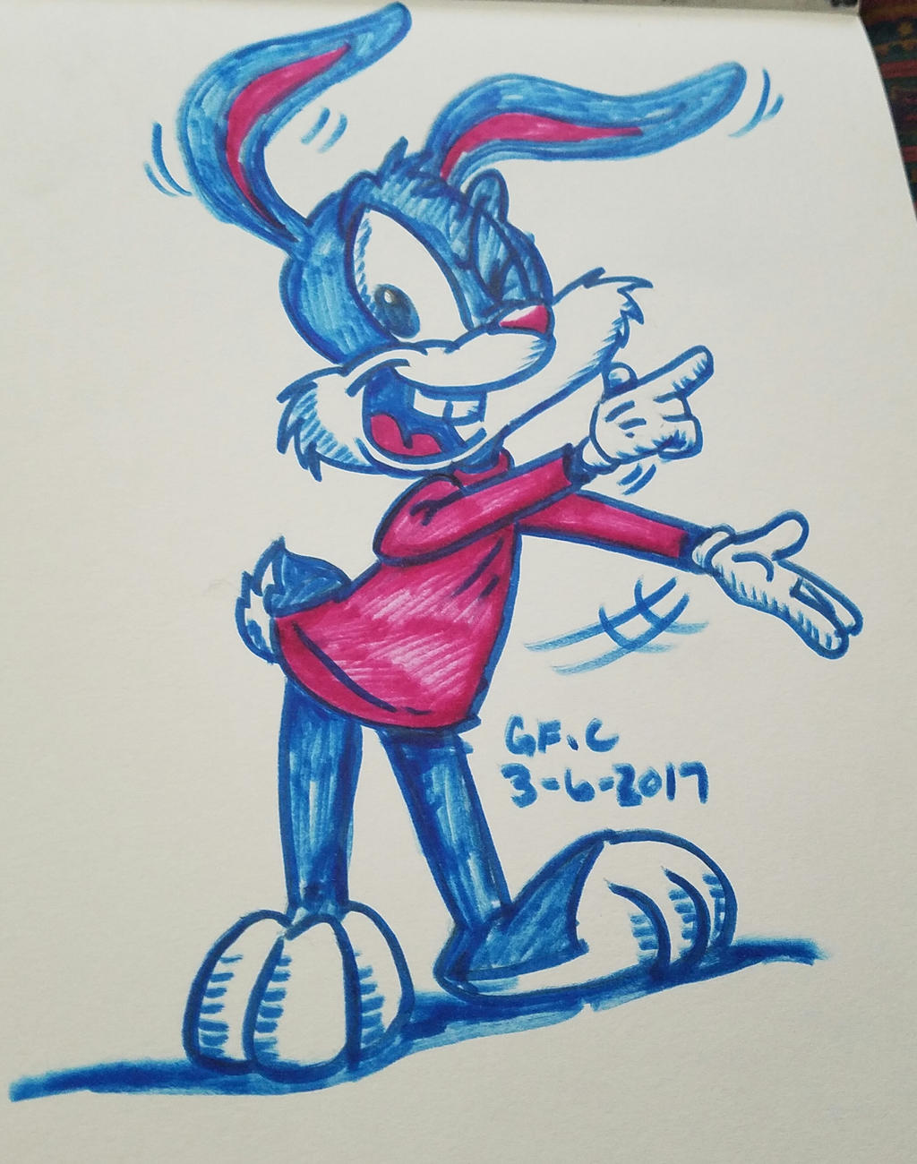 Brush-ter Bunny by spongefox on DeviantArt