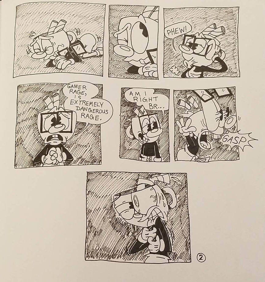 CH n MM- Rage Quitter Jitters Page 3 End by spongefox on DeviantArt
