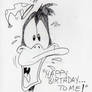 Daffy Birthday Doodle