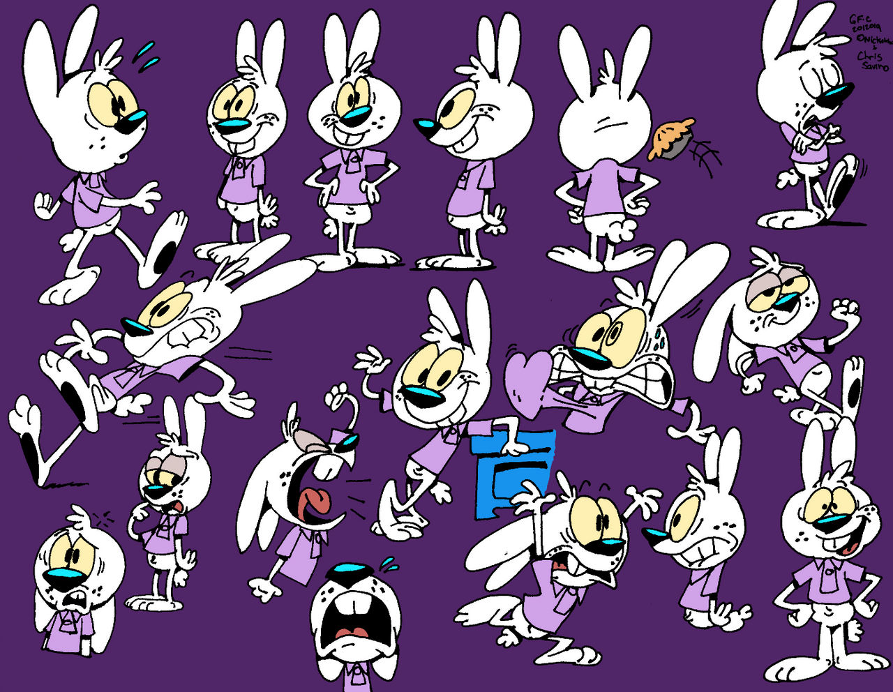 TLH-Warren Revamped Rabbit by spongefox on DeviantArt