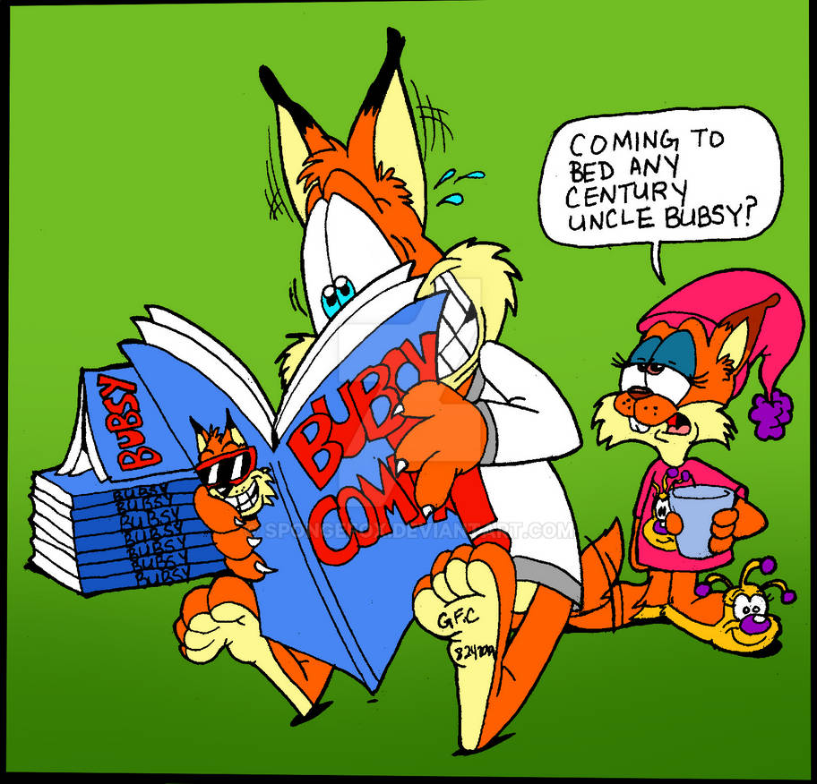 Bubby Comics Bubsy's Comic Capers by spongefox on DeviantArt
