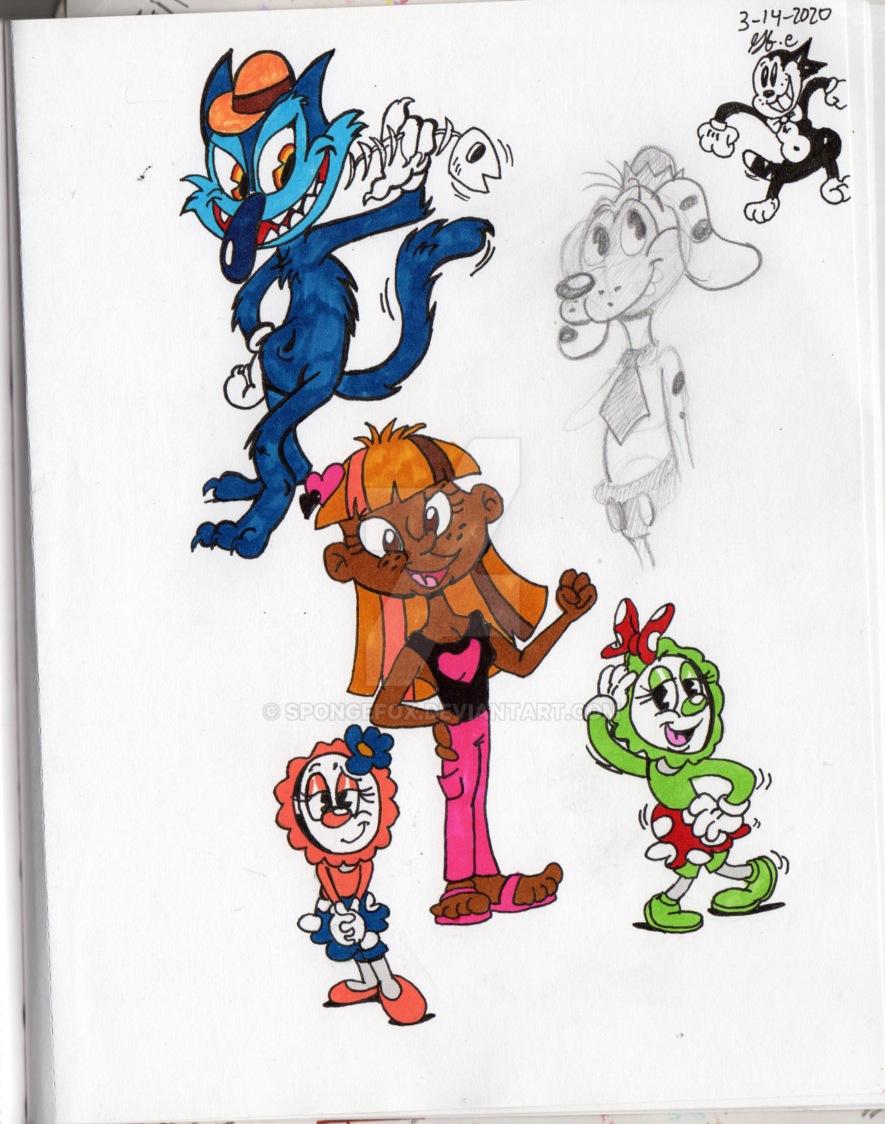Spongefoo 3-14-2020 by spongefox on DeviantArt