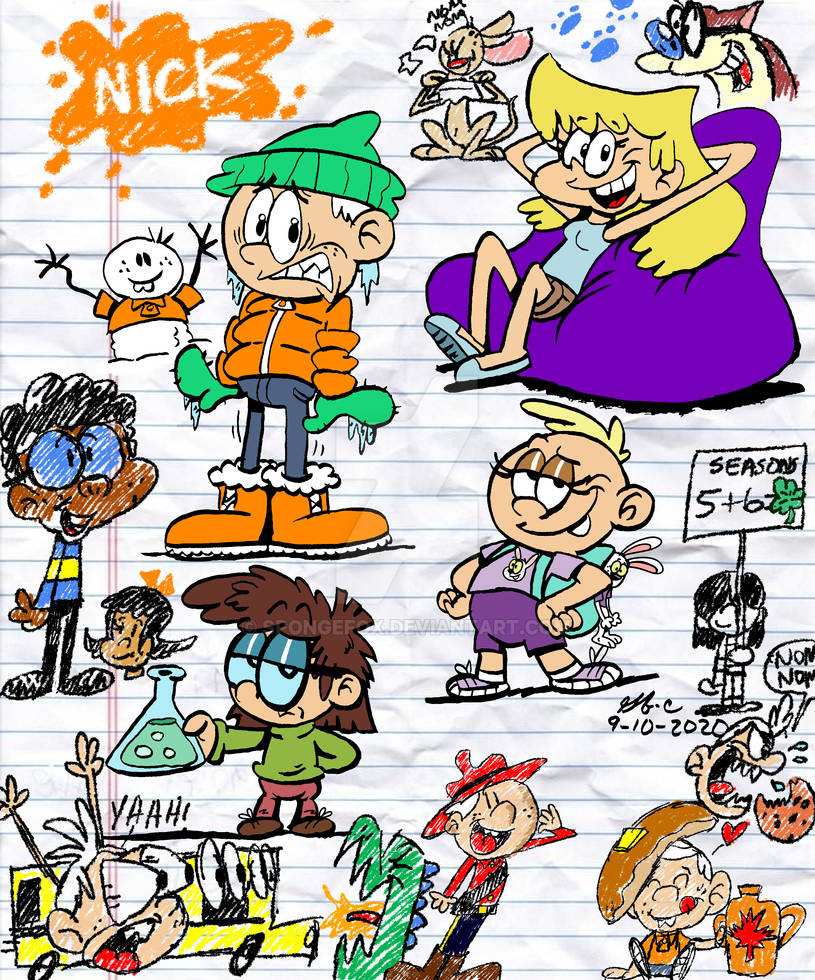 Loud House Schooled Doodles by spongefox on DeviantArt