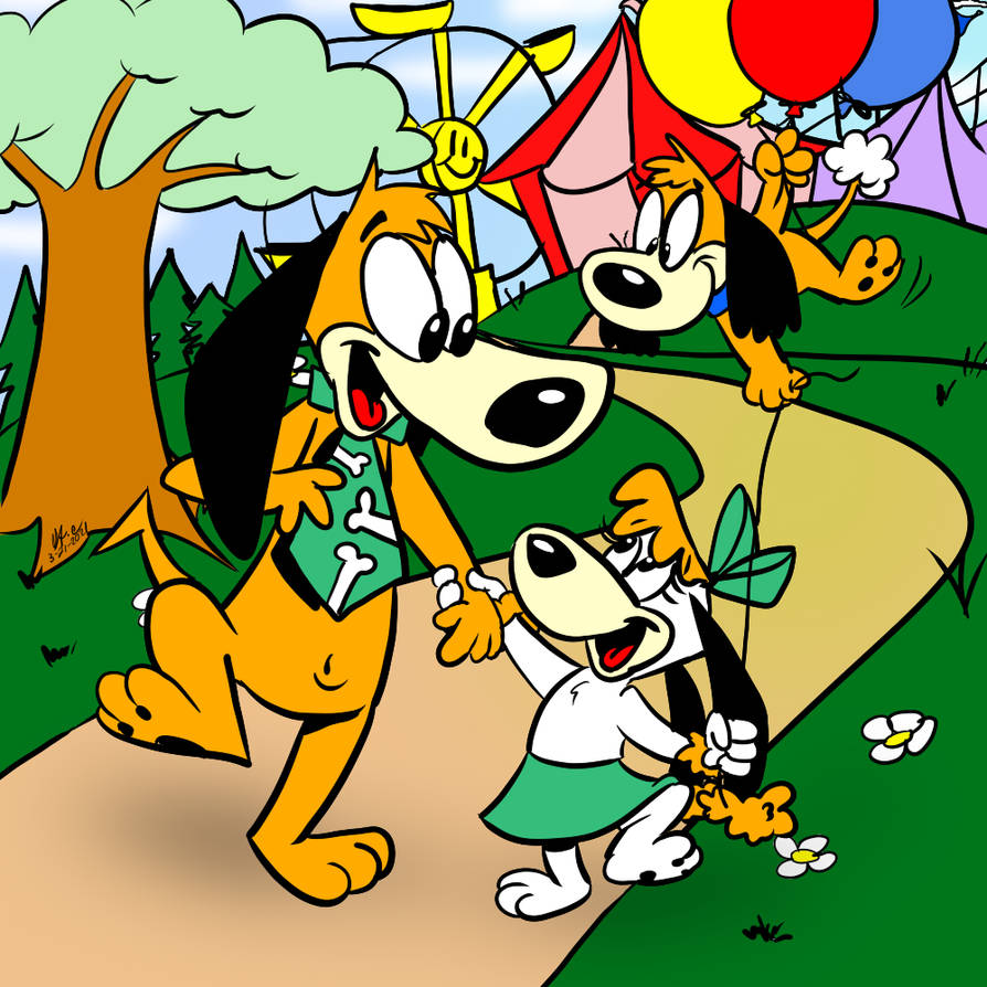 Augie Doggie- Family Outting by spongefox on DeviantArt