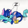 Sleepy Tiny Toons-Furrball and Sweeite Pie