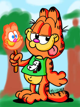 Garfield The Perfect Summer Snack