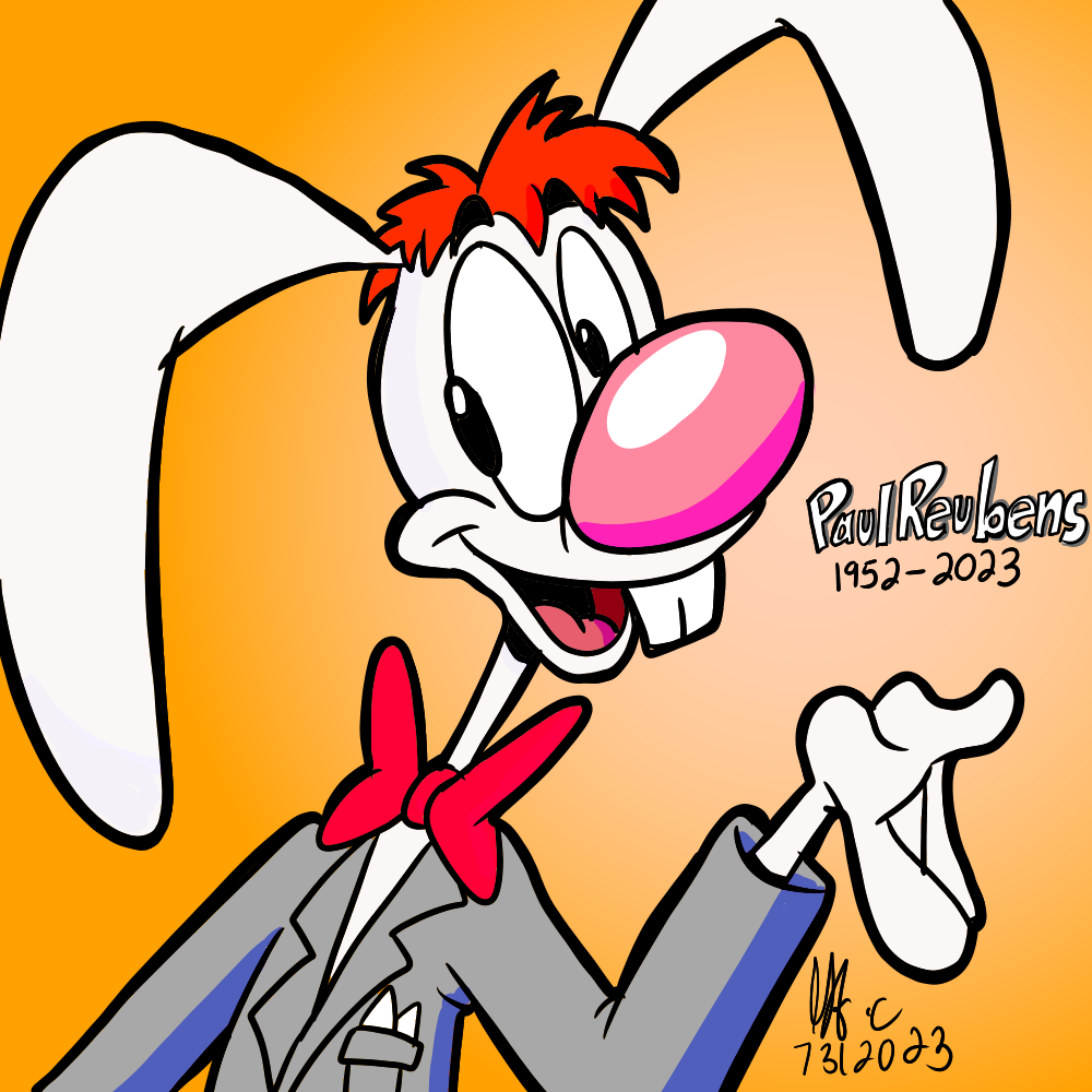 Reuben Rabbit-Paul Reubens Tribute by spongefox on DeviantArt