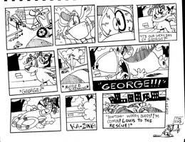 George and Louis-Nice to Meet Zoo Page 6 END