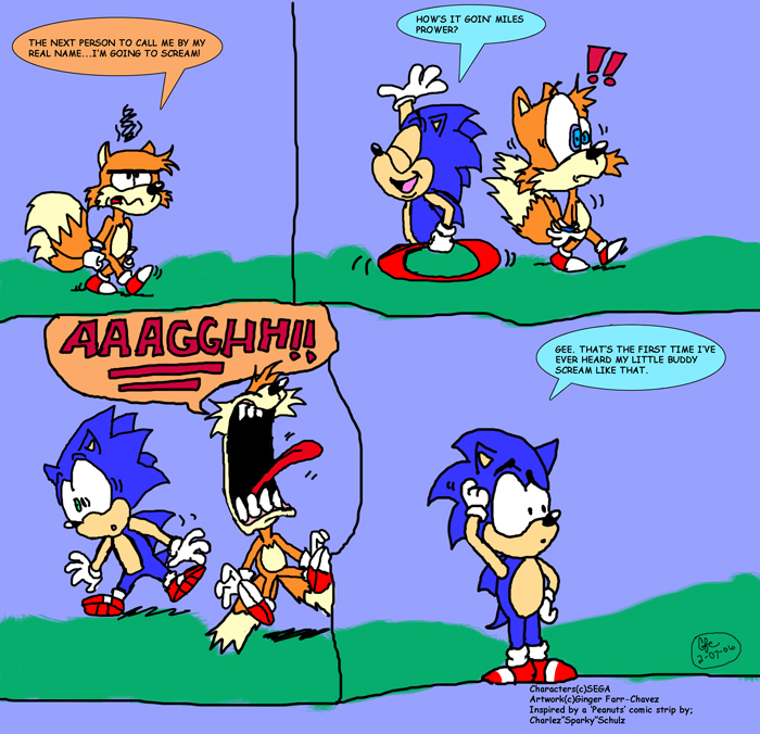 Sonic and Tails Comic by spongefox on DeviantArt