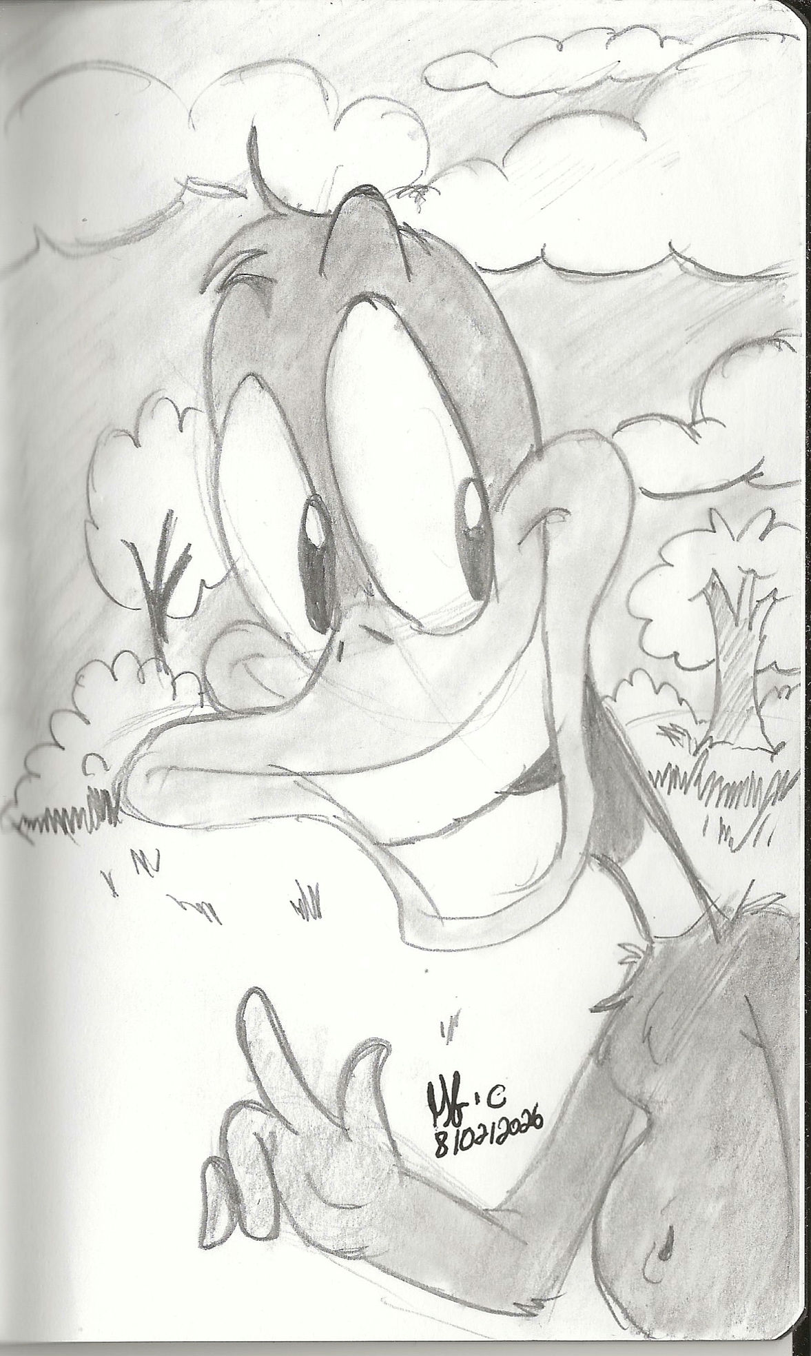 Happy Daffy Doodle