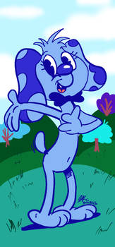 Azulfred in a Field